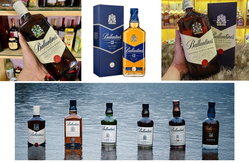 giá rượu ballantines