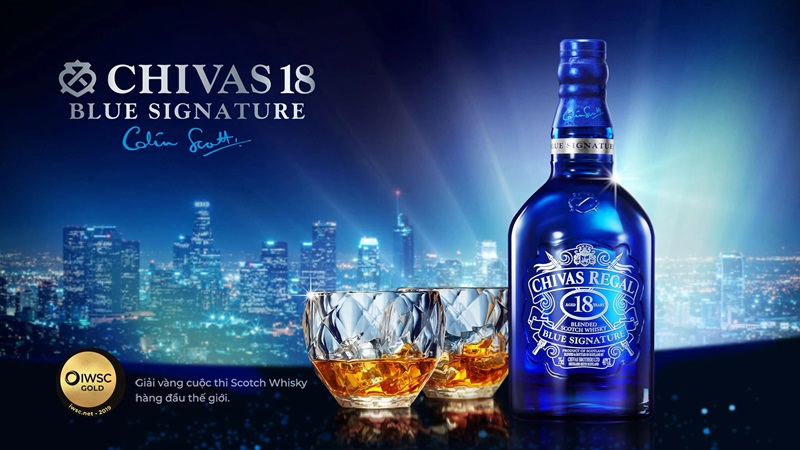 Chivas 18 Blue Signature