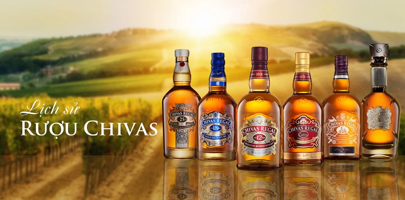 lịch sử ra đời của rượu chivas