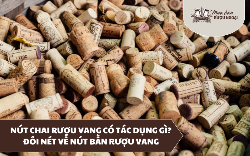 nút chai rượu vang