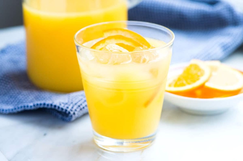 vodka với cam