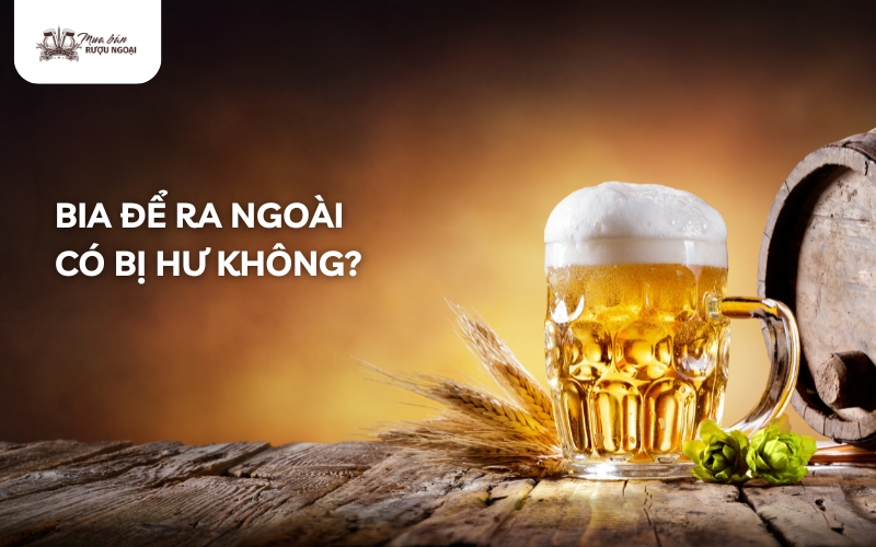 bia ướp lạnh để ra ngoài có bị hư không