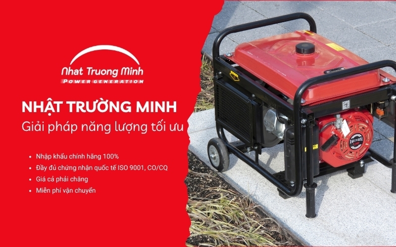 địa chỉ cung cấp máy phát điện nhật trường minh