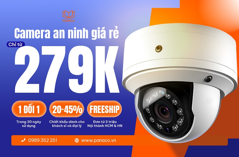 Công ty phân phối và lắp đặt camera an ninh PANACO