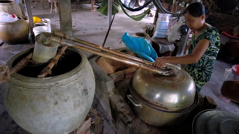 chưng cất rượu