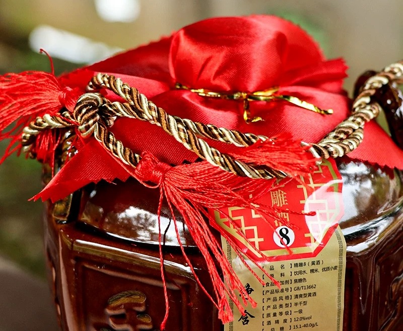 quy trình sản xuất rượu hoa điêu