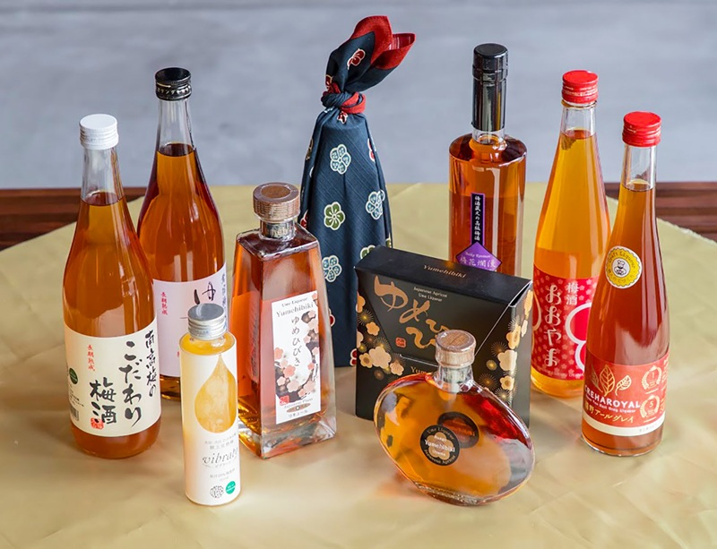 rượu choya uống nguyên chất