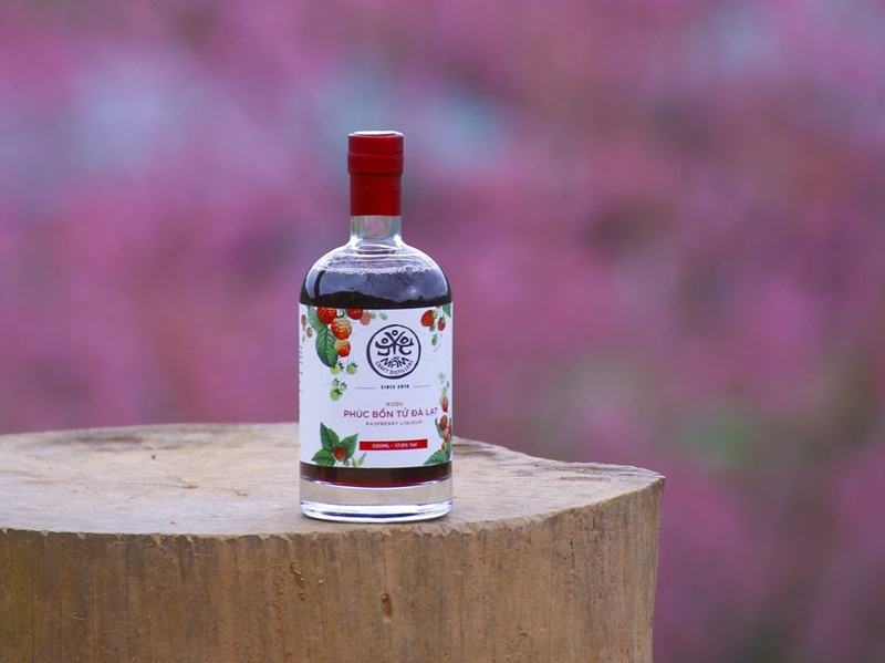 Giá rượu phúc bồn tử trên thị trường