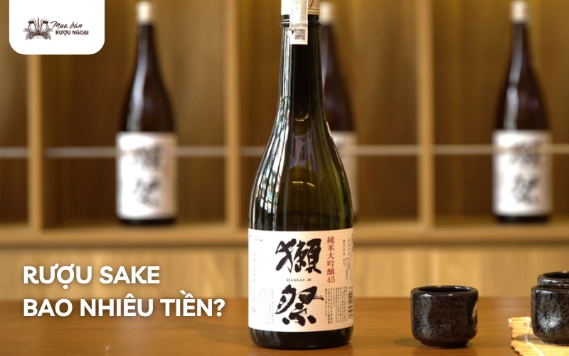 rượu sake bao nhiêu tiền