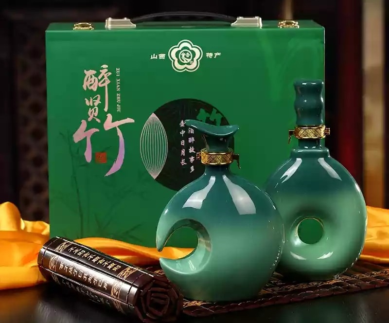 rượu trúc diệp thanh thành phẩm