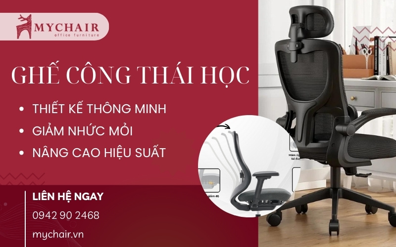Mua ghế công thái học chất lượng tại MyChair